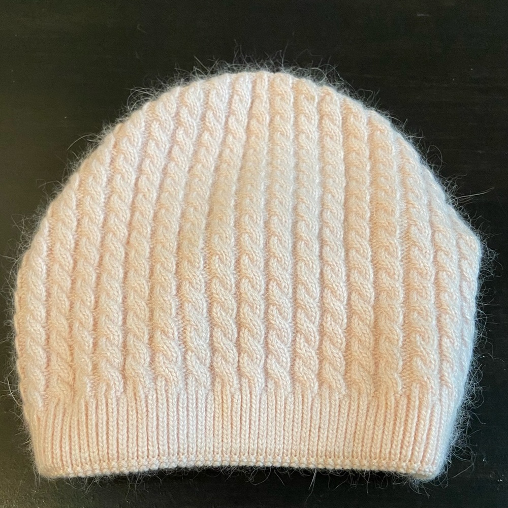 NWT HAUTE SHORE WOOL BLEND SLOUCHY BEANIE PINK‎ HAT
